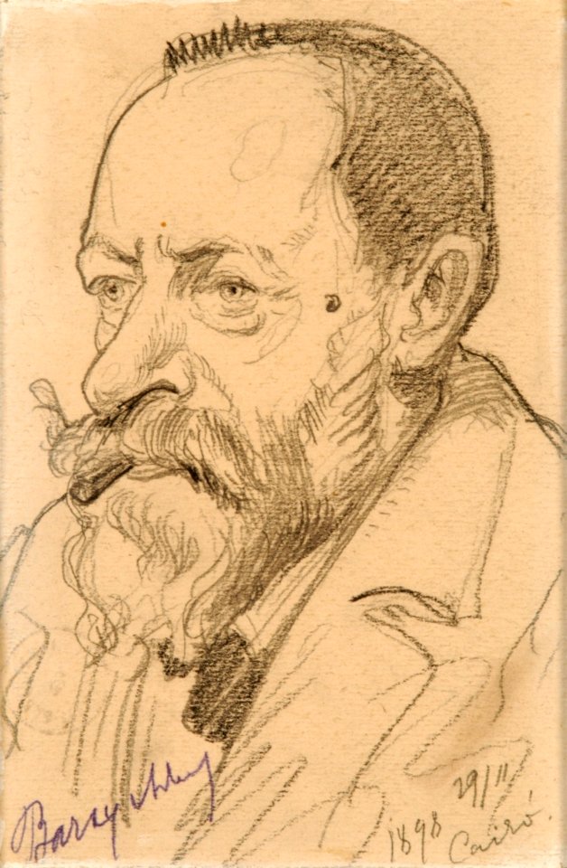 Barsy Portrait of gyula Donáth 1898