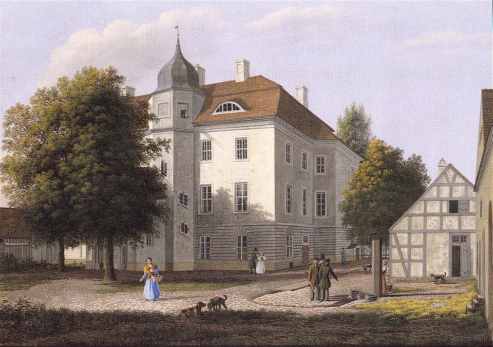 Barth - Jagdschloss Grunewald (drawing) - Kupferstichkabinett der Staatlichen Museen zu Berlin