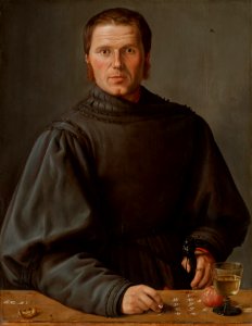 Barthel Beham, , Kunsthistorisches Museum Wien, Gemäldegalerie - Bildnis eines Rechenmeisters - GG 783 - Kunsthistorisches Museum