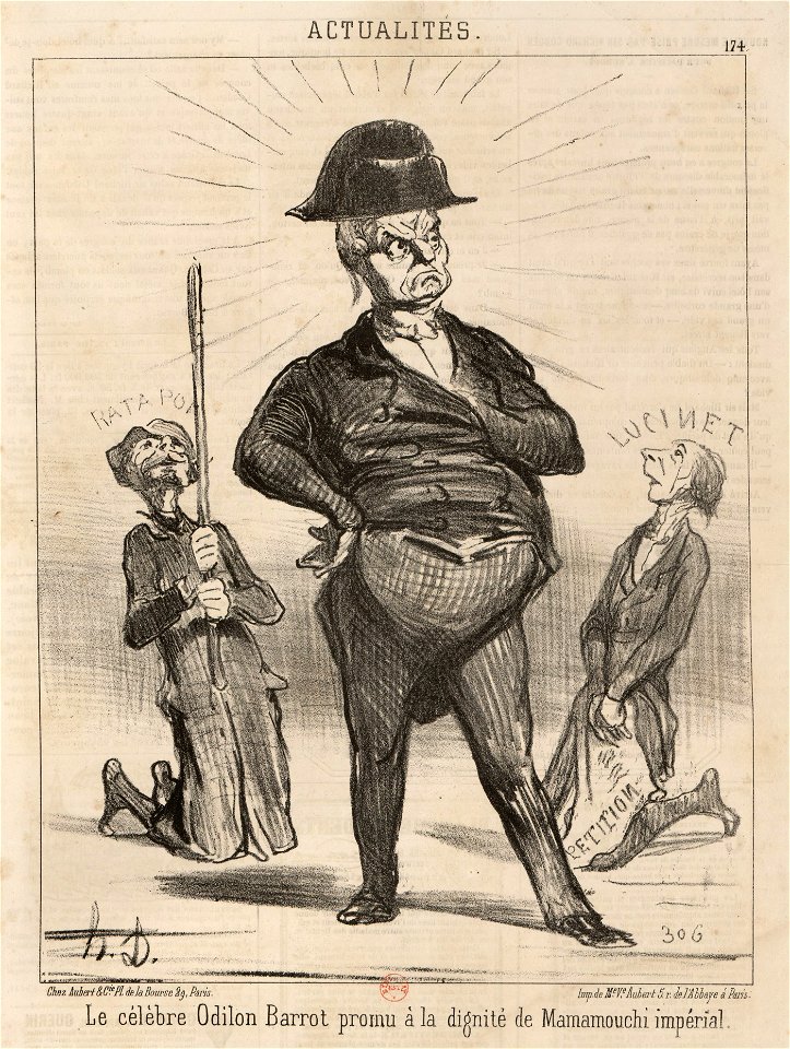 Barrot - Par Daumier - 1