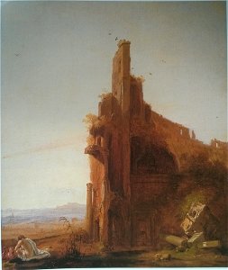 Bartholomeus Breenbergh - Landscape with the Colosseum