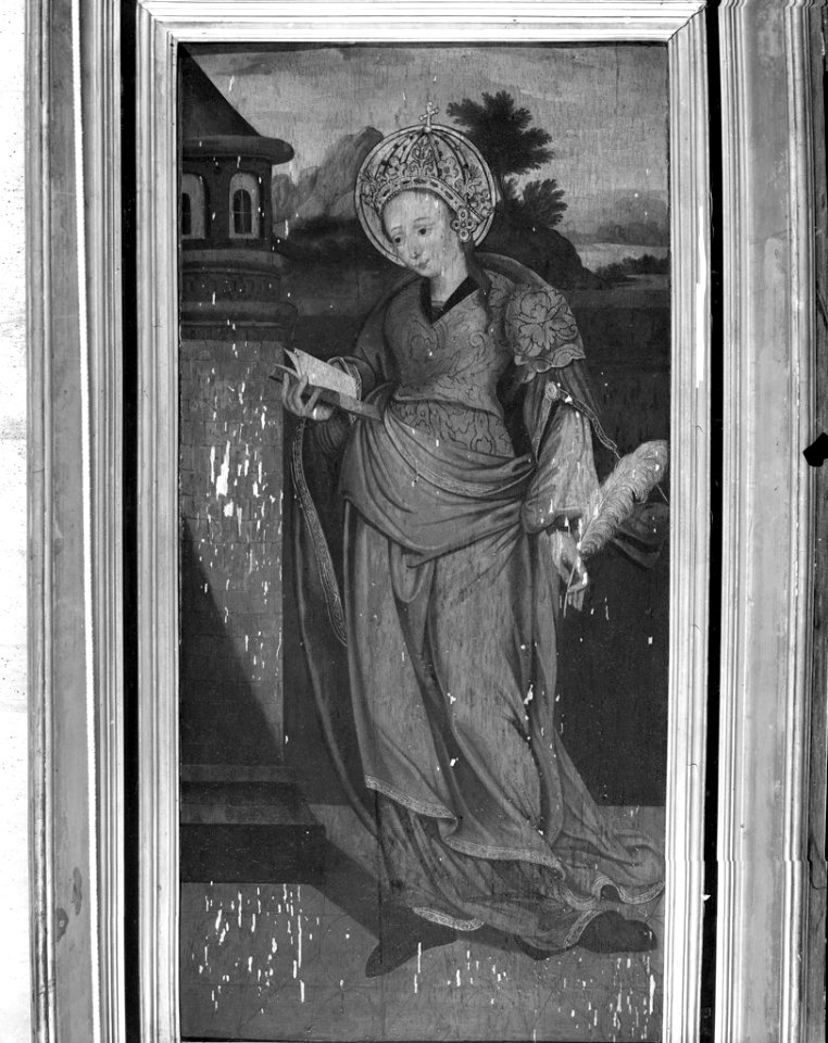Barthel Beham - Saint Ursula - 1938.89 - Fogg Museum