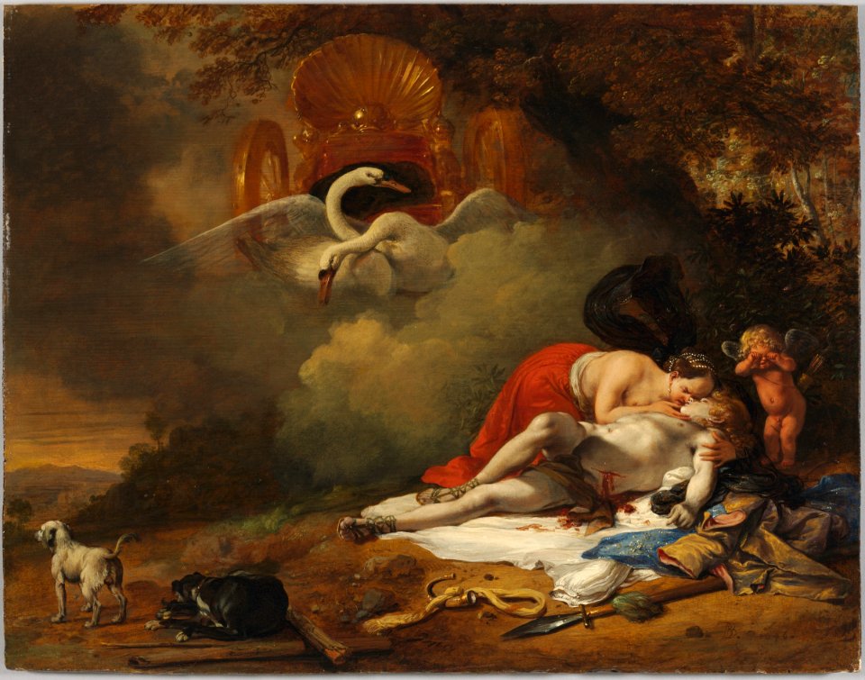 Bartholomeus Breenbergh - Venus Mourning the Death of Adonis - 1997.5 - Harvard Art Museums