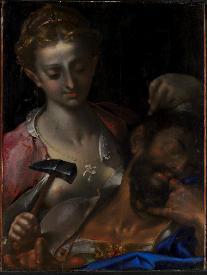 Bartholomeus Spranger - Jael Kills Sisera - KMS3089 - Statens Museum for Kunst