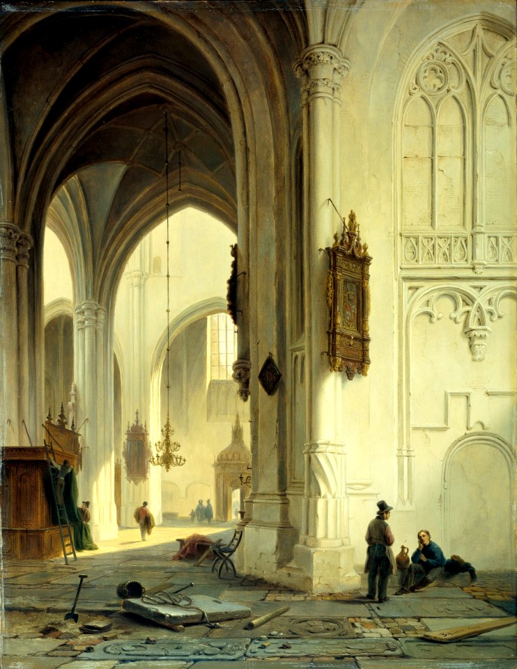Bartholomeus Johannes van Hove, Kerkinterieur