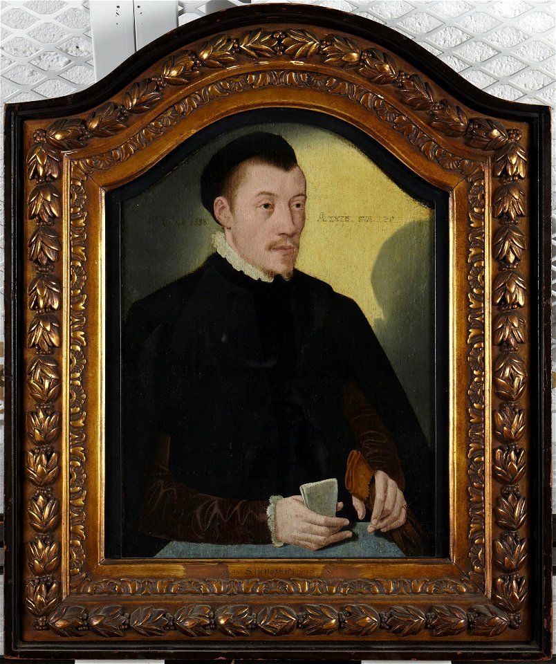 Bartholomäus Bruyn The Younger - Portrait of a Man - y1971-22 - Princeton University Art Museum