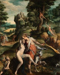 Bartholomeus Spranger - Venus en Adonis - SK-A-3888 - Rijksmuseum