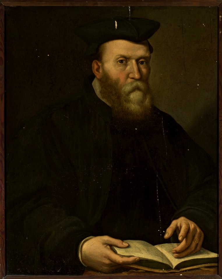 Bartholomäus Bruyn - Portrait of a clergyman - M.Ob.1835 MNW - National Museum in Warsaw