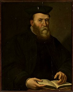 Bartholomäus Bruyn - Portrait of a clergyman - M.Ob.1835 MNW - National Museum in Warsaw