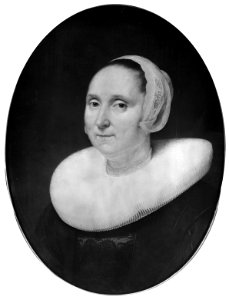 Bartholomeus van der Helst - Portrait of a woman, perhaps Dorothea Adriaensdr. Keijser, wife of Dammas Jansz. Pesser