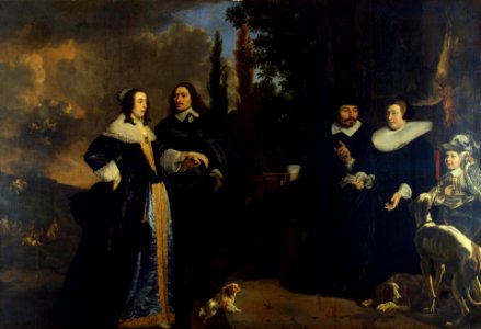 Bartholomeus van der Helst - Portrait of a Family - WGA11343