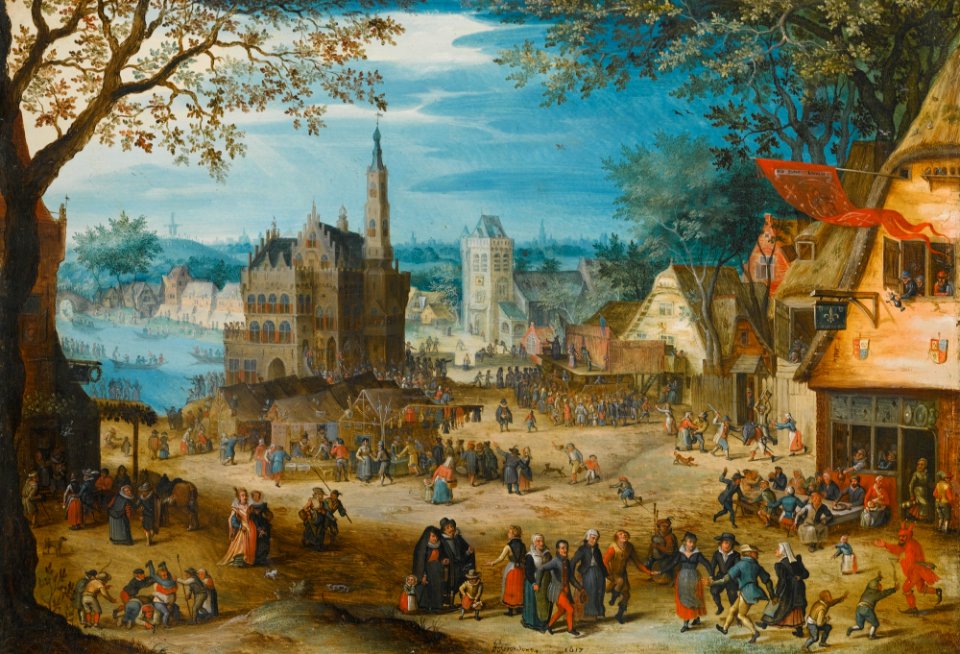 Bartholomeus Grondonck - Kermesse of Oudenarde, 1617 - 153L13034 6XXKH