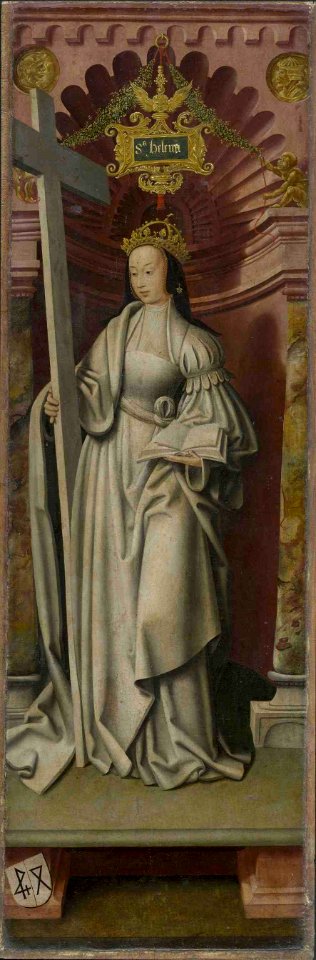 Bartholomäus Bruyn d. Ä. - Kreuzigungsaltar, Hl. Helena - WAF 93 - Bavarian State Painting Collections