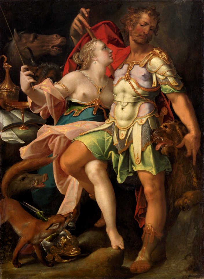 Bartholomäus Spranger, , Kunsthistorisches Museum Wien, Gemäldegalerie - Odysseus und Kirke - GG 1095 - Kunsthistorisches Museum