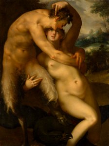 Bartholomäus Spranger, , Kunsthistorisches Museum Wien, Gemäldegalerie - Jupiter und Antiope - GG 5752 - Kunsthistorisches Museum