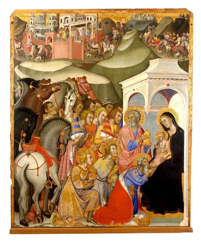 Bartolo di Fredi - The Adoration of the Magi - WGA01322