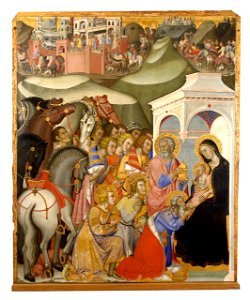 Bartolo di Fredi - The Adoration of the Magi - WGA01322