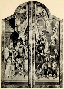 Bartholomäus Bruyn, Triptychon St. Andreas, Köln (Außenseiten)