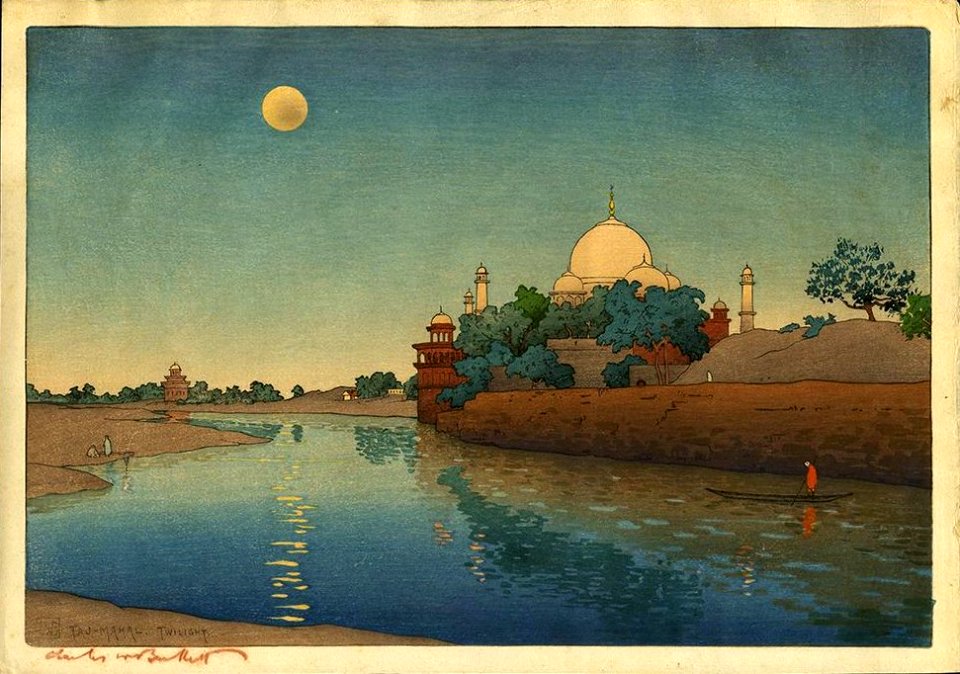 'Bartlett - Taj Mahal, Twilight', c. 1919