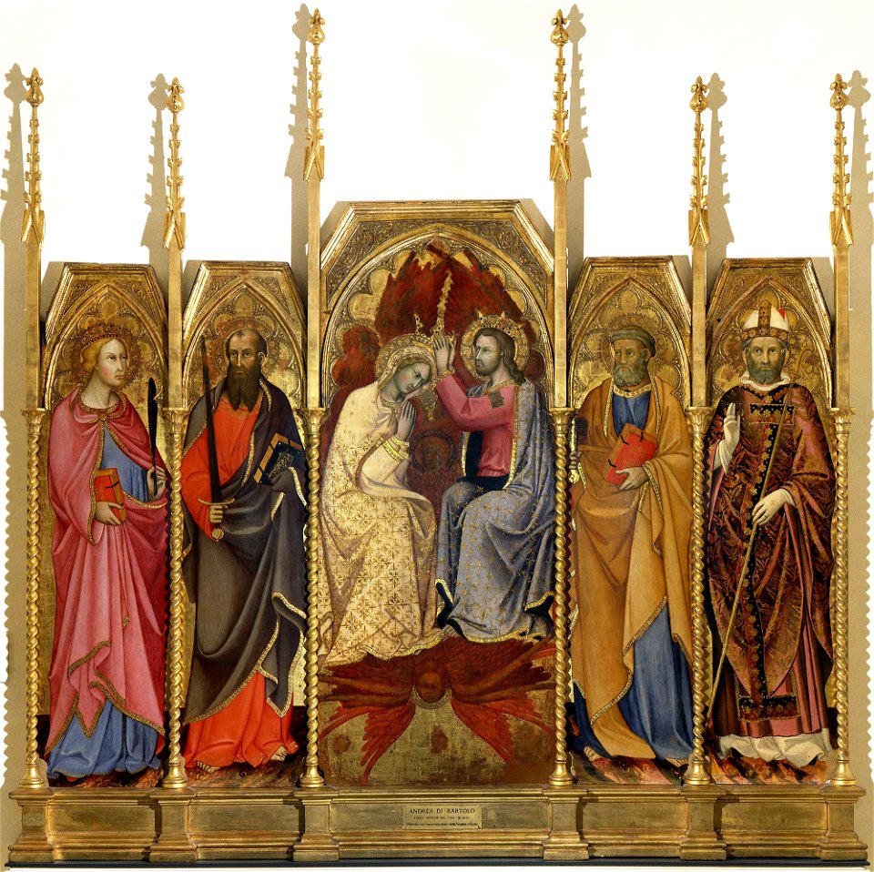 Bartolo Coronation of the Virgin 1410s