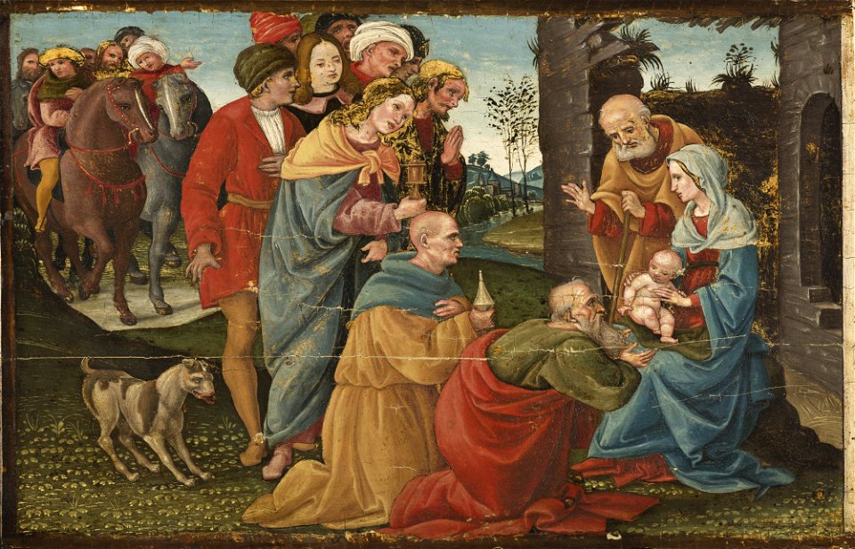 Bartolomeo di Giovanni - The Adoration of the Magi - 30.279 - Detroit Institute of Arts