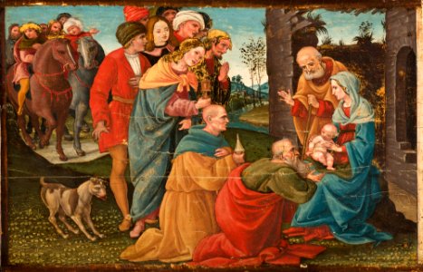 Bartolomeo di Giovanni - The Adoration of the Magi - 30.279 - Detroit Institute of Arts