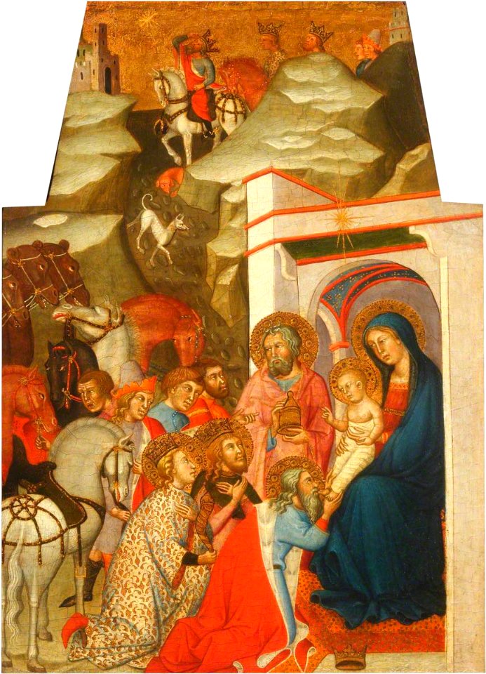 Bartolo di Fredi (c.1353-1410) - The Adoration of the Magi - 1246460 - National Trust