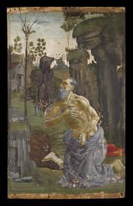 Bartolomeo di Giovanni - Penance of Saint Jerome - 1871.53 - Yale University Art Gallery