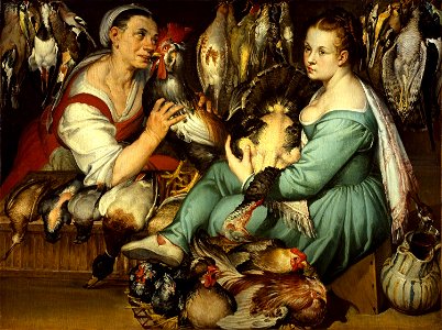 Bartolomeo Passarotti - Le pollarole
