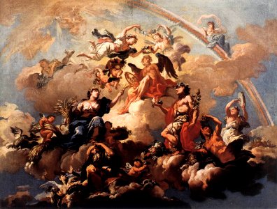 Bartolomeo Altomonte - The Four Seasons Paying Homage to Chronos - WGA00245