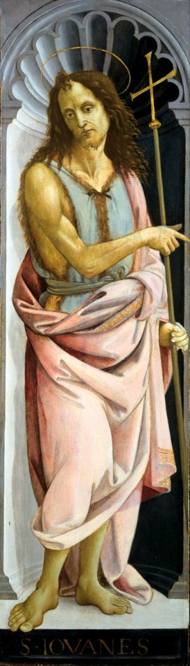 Bartolomeo di Giovanni - Saint John the Baptist - Google Art Project