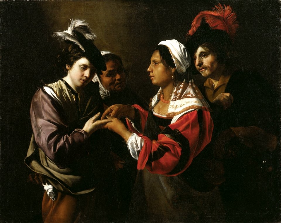 Bartolomeo Manfredi - Fortune Teller