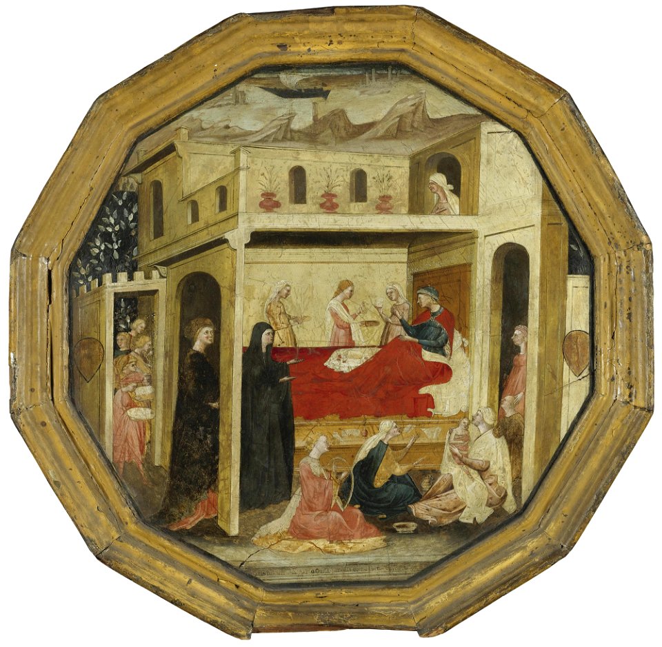 Bartolomeo Di Fruosino - Desco da parto (recto) - WGA01341