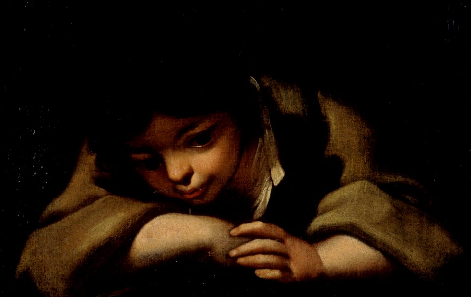 Bartolomeo Schedoni - A boy resting - A I 320 - Finnish National Gallery