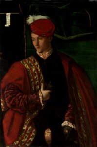 Bartolomeo Veneto - Lodovico Martinengo - Google Art Project. Free illustration for personal and commercial use.