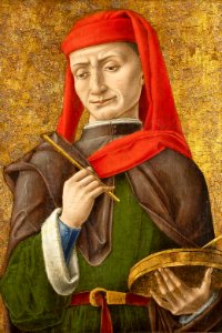 Bartolomeo Vivarini - De heilige Damianus (of Cosmas)