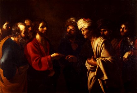 Bartolomeo Manfredi - Il tributo a Cesare - Google Art Project