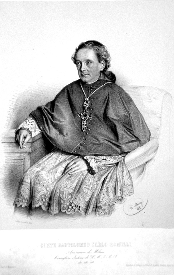 Bartolomeo Carlo Romilli Litho