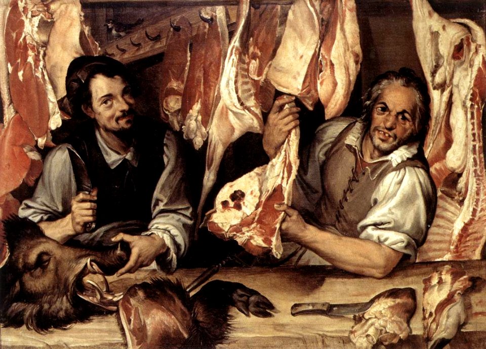 Bartolomeo Passerotti - The Butcher's Shop - WGA17071