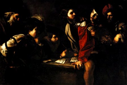 Bartolomeo Manfredi - Soldiers Playing Cards