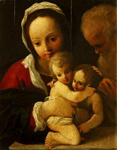 Bartolomeo Schedoni (1578-1615) (after) - The Holy Family with the Infant John the Baptist - 732119 - National Trust