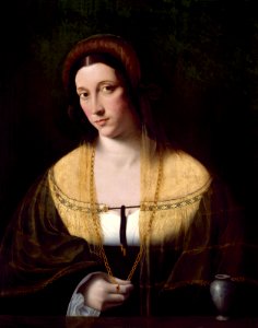 Bartolomeo Veneto - Portrait of a Lady - BF.1984.26 - Museum of Fine Arts