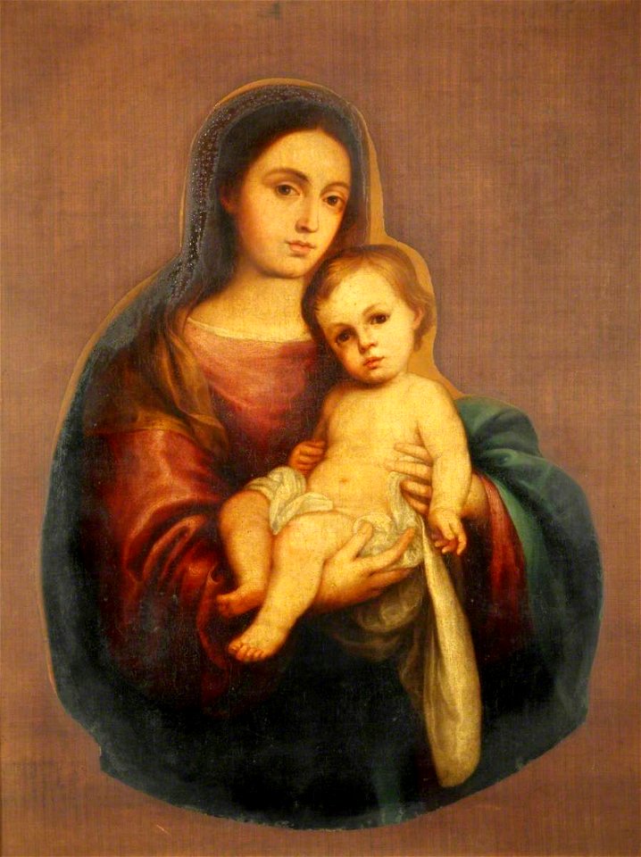 Bartolomé Esteban Murillo (1617-1682) (after) - Virgin and Child - WAG 1352 - Walker Art Gallery