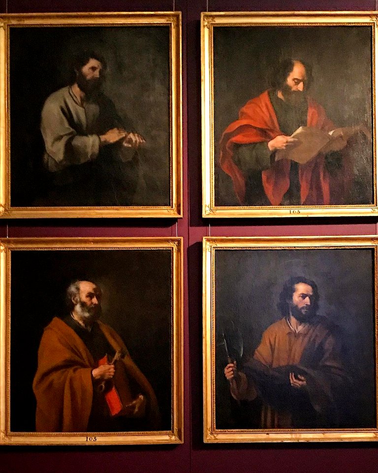 Bartolomé Esteban Murillo (attribuito a) Serie degli Apostoli Seconda metà del XVIII secolo Galleria Nazionale di Parma Palazzo della Pilotta Parma (3)