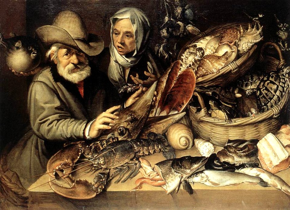 Bartolomeo Passerotti - The Fishmonger's Shop - WGA17072