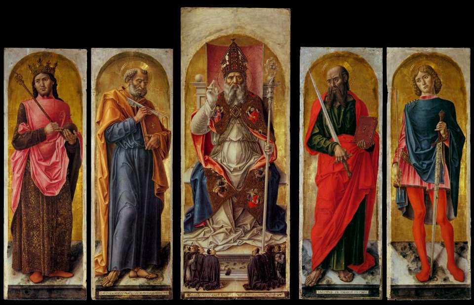 Bartolomeo Vivarini, Polittico di sant'ambrogio 01