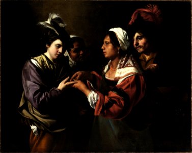 Bartolomeo Manfredi - The Fortune Teller - 79.30 - Detroit Institute of Arts
