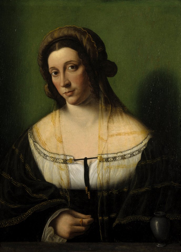 Bartolomeo Veneto - Portrait of a Lady as Mary Magdalen - Google Art Project