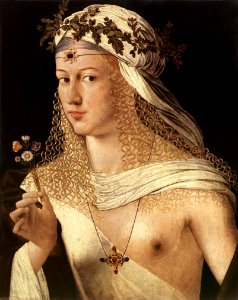 Bartolomeo Veneto - Portrait of a Woman - WGA01356