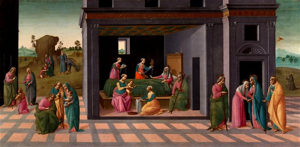 Bartolommeo di Giovanni - Scenes from the Life of Saint John the Baptist - 1937.996 - Art Institute of Chicago